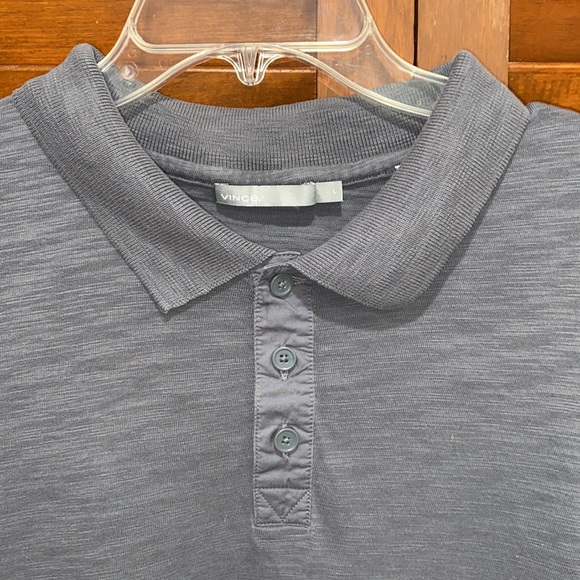 Vince. Gray polo - Picture 2 of 10
